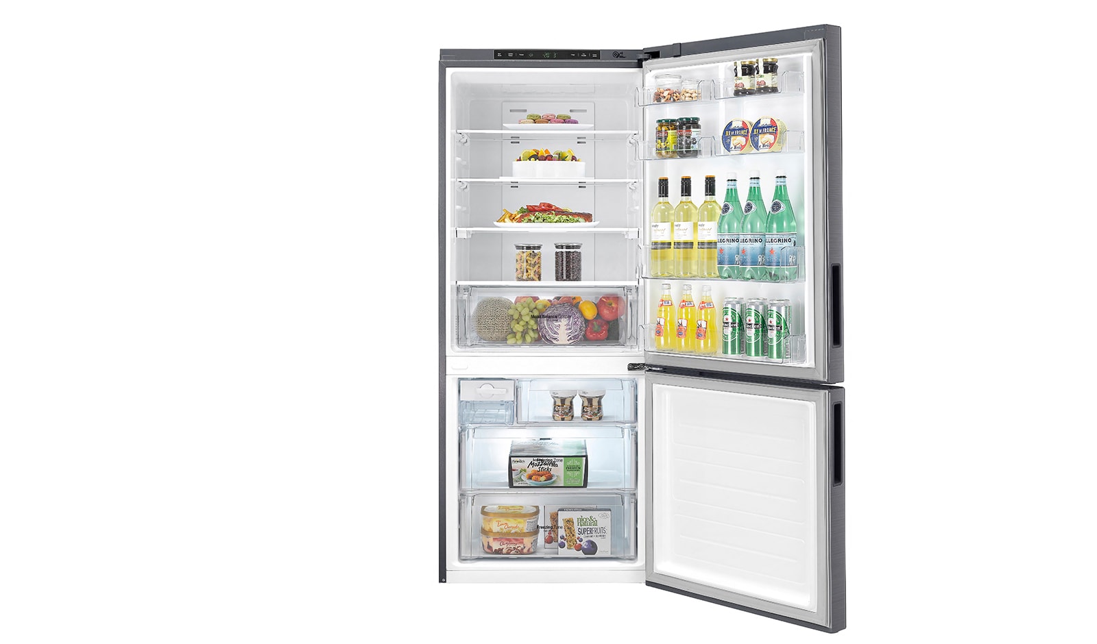 LG 450L Bottom Mount Fridge With 4½ Star Energy Rating, GB-450UPLX